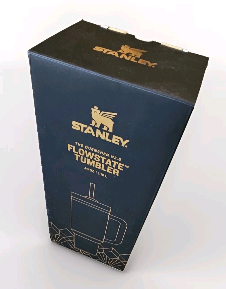 Stanley Art Deco Flowstate H2.0 Quencher Tumbler 40oz Limited Edition Box Only