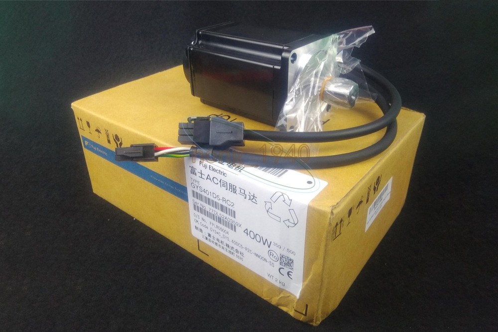 ONE New In Box Fuji Servo Motor GYS401D5-RC2 400W