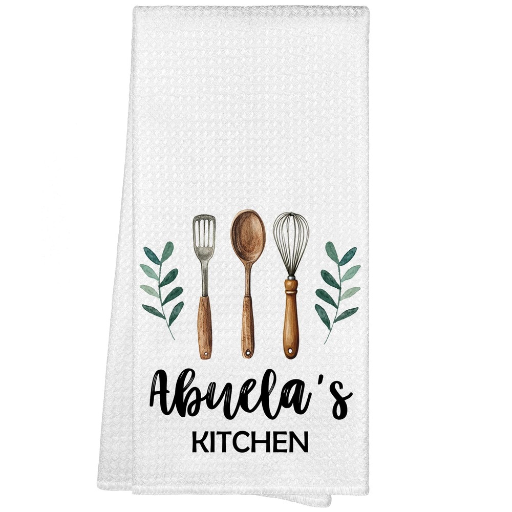 Farmhouse Kitchen Towels 16x24in Rustic Grandma Gift Set-image