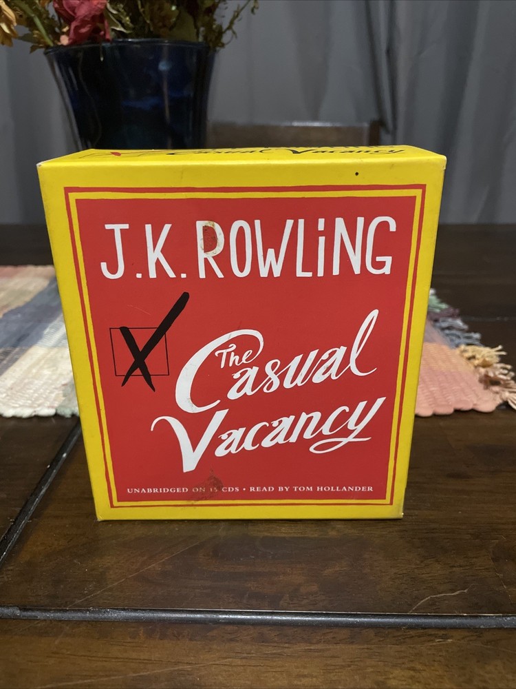 The Casual Vacancy by J. K. Rowling 15 CD Set Unabridged Audio Book