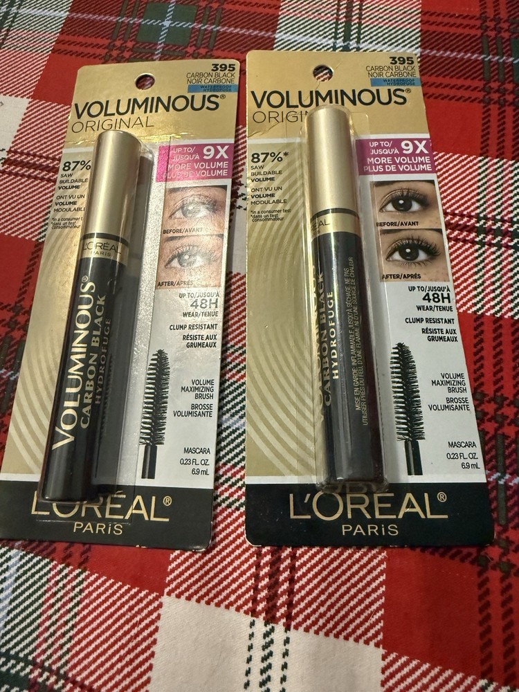 L'Oréal Paris Voluminous Original Mascara Carbon Black Waterproof Volumizing 395