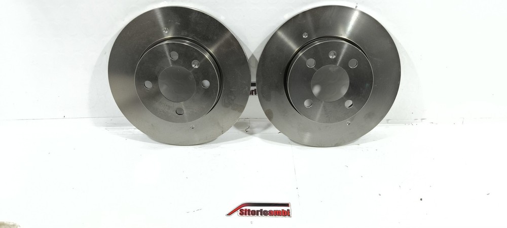Pair Of Front Brake Discs Breco Suitable For VW Passat Golf Seat Toledo Inca