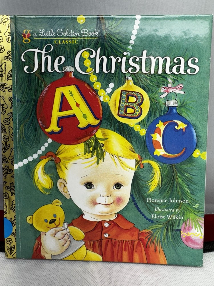 The Christmas ABC (Little Golden Book) - Hardcover - 1990 -ACCEPTABLE