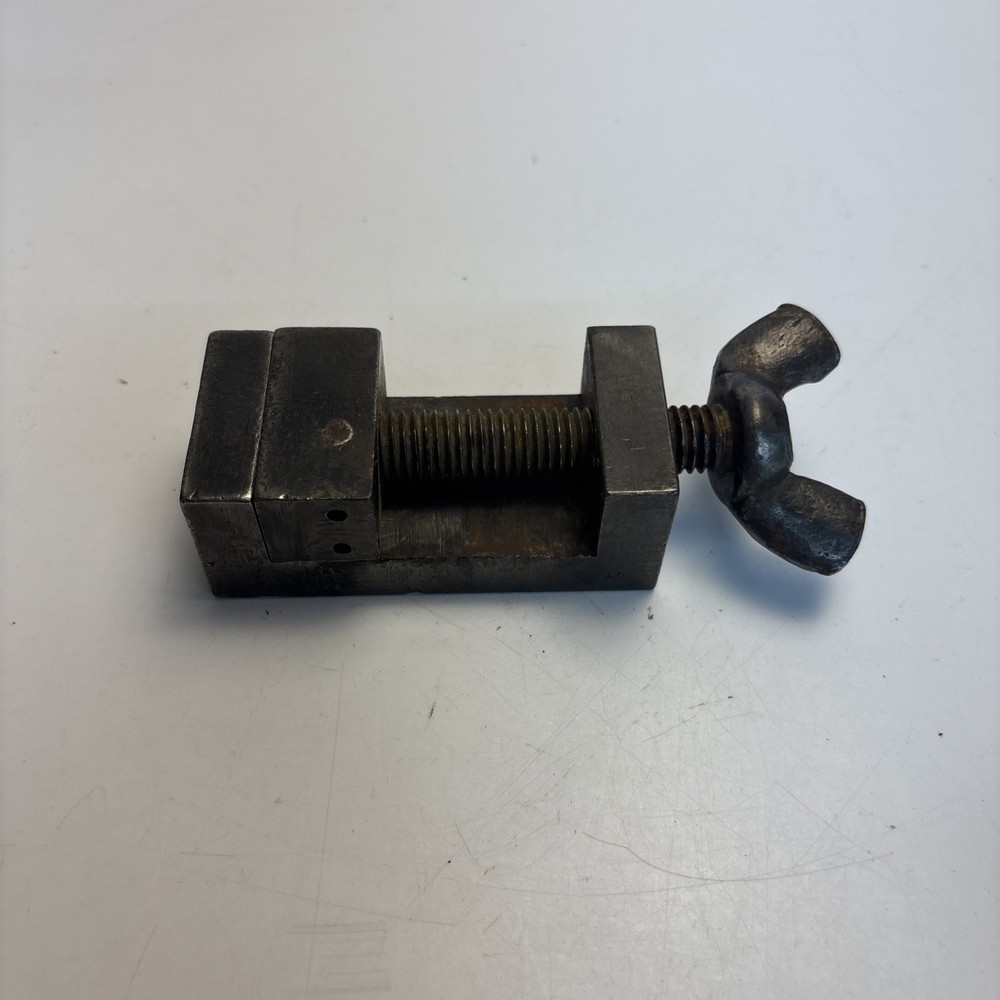 Vintage Shop Made Machinist Vise 1.5 Inch Jaw Small Bench Vise