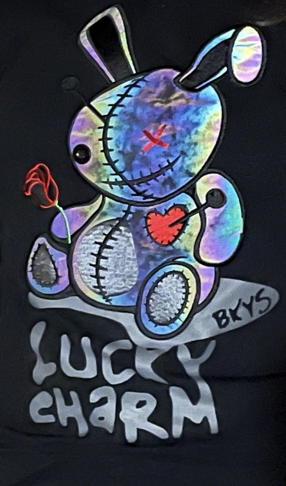BKYS Black Lucky Charm T-shirt Size S
