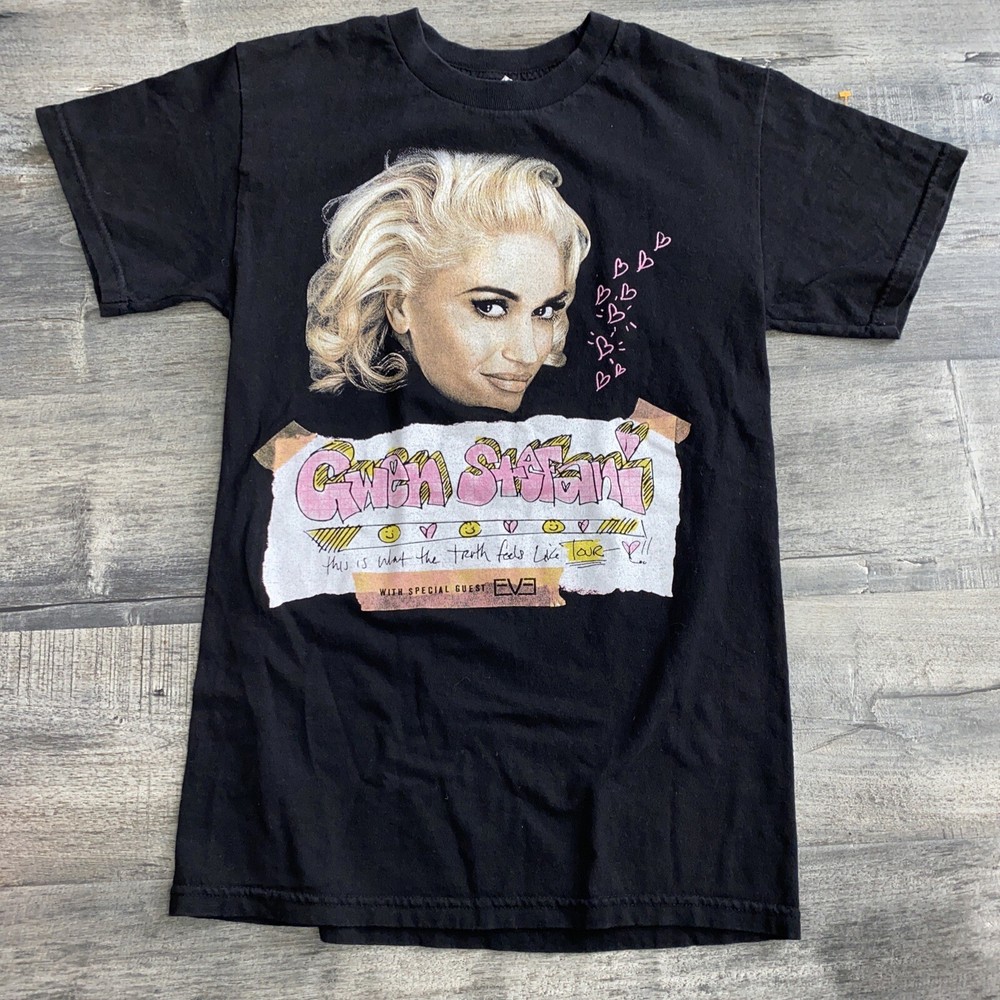 Gwen Stefani T-shirt 2016 This Is What the Truth Feels Tour w EVE sz Small S $$$