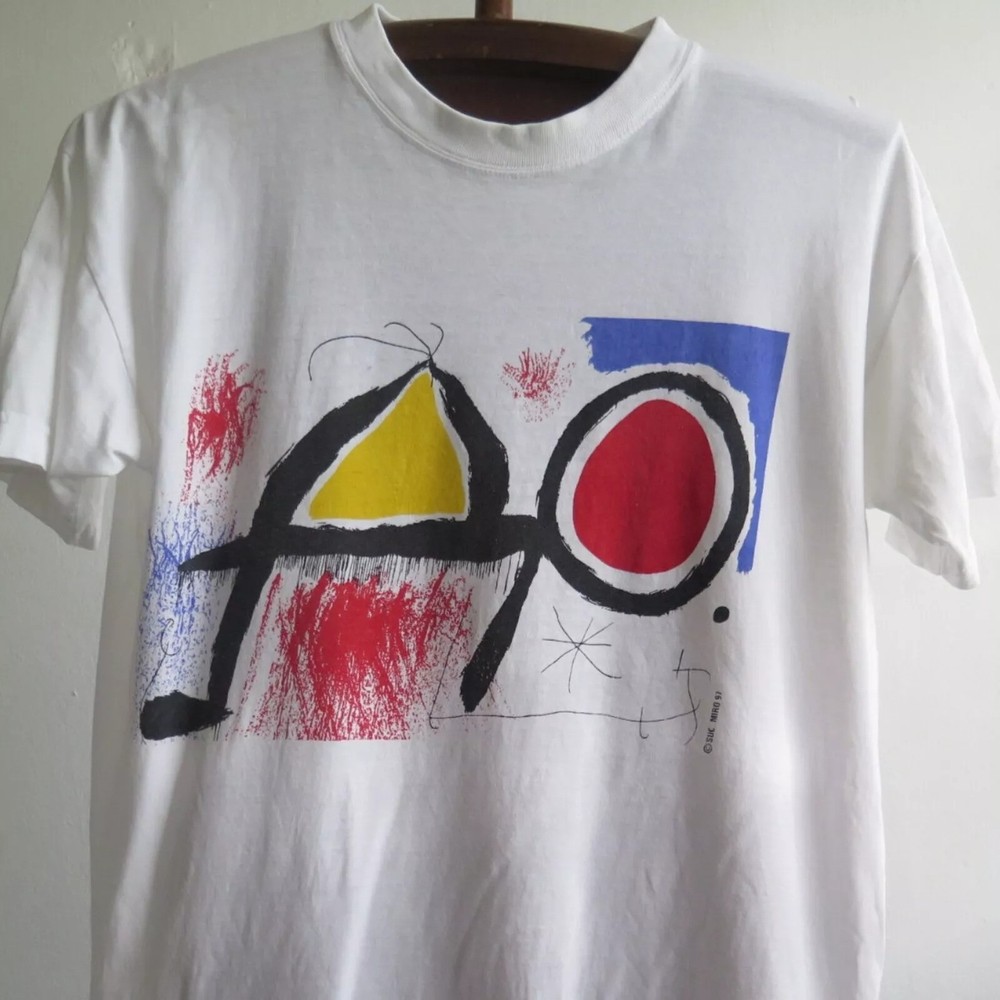 Vintage Joan Miro T Shirt Vintage Art T Shirt Artist Painting T Shirt l Rare Mir