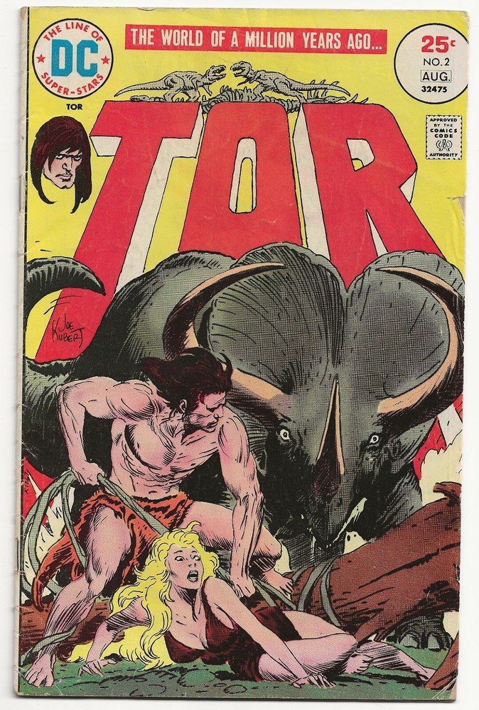 Tor (1975 Series) # 2 * GD/VG * DC * Joe Kubert