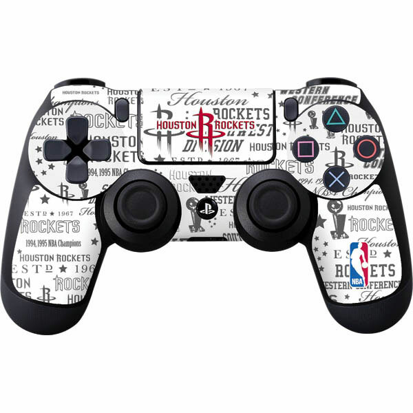 NBA Houston Rockets PS4 Controller Skin - Houston Rockets Historic Blast