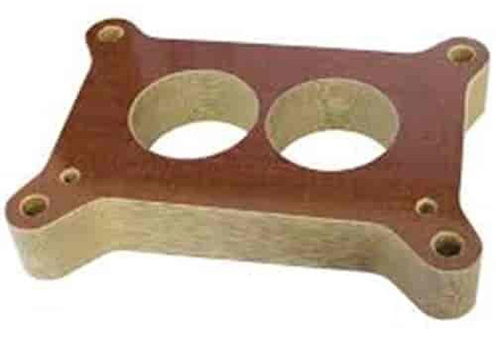 Jomar 5081 1 Thick Phenolic Spacer for Holley 2-Barrel Carb 2 Hole