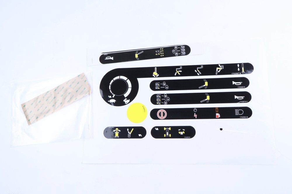 2910867 Platform Decal Kit For JLG (Upper Control Box) 450AJ Made of Vinyl