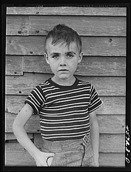 Photo:Fairfield Vermont 1941 Gaynor Child on Farm Portrait Youth Farmhouse