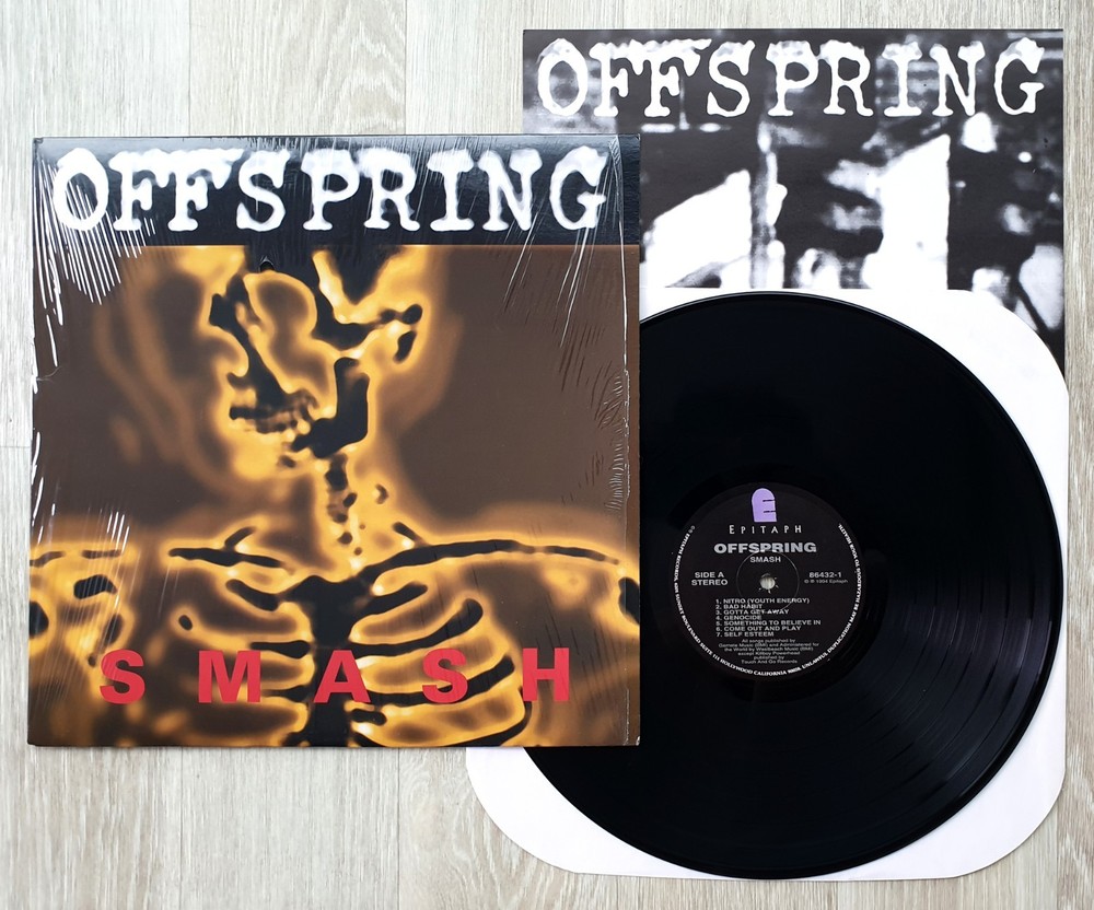 THE OFFSPRING Smash LP 1994 Original US 1st Press Epitaph 86432-1 Shrink NM