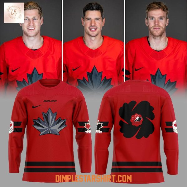 Cana da Hockey New Uniform For 2026 Winter Olympics Jersey