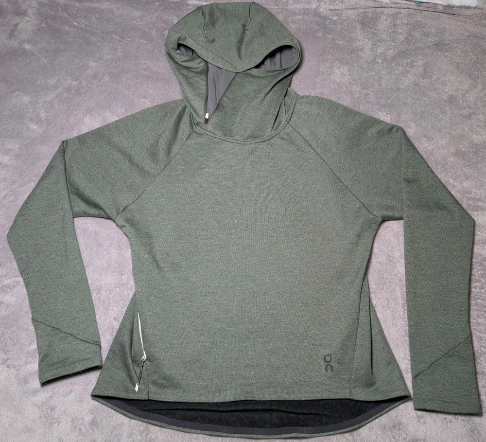 Womens ON Cloud Running Athletic Hoodie Jacket size XS Face Zip & Pockets