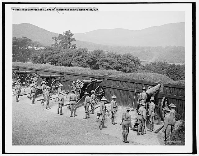 United States Military Academy,West Point,New York,NY,Siege Battery Drill,