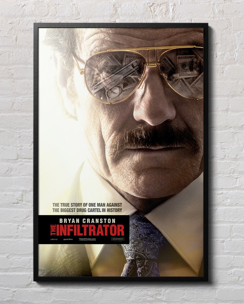 2016 The Infiltrator Movie Poster 24x36 Glossy Unframed 16155