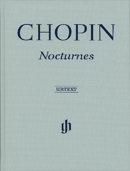 Chopin Nocturnes Piano Solo Classical Sheet Music Henle Urtext Hardcover Book