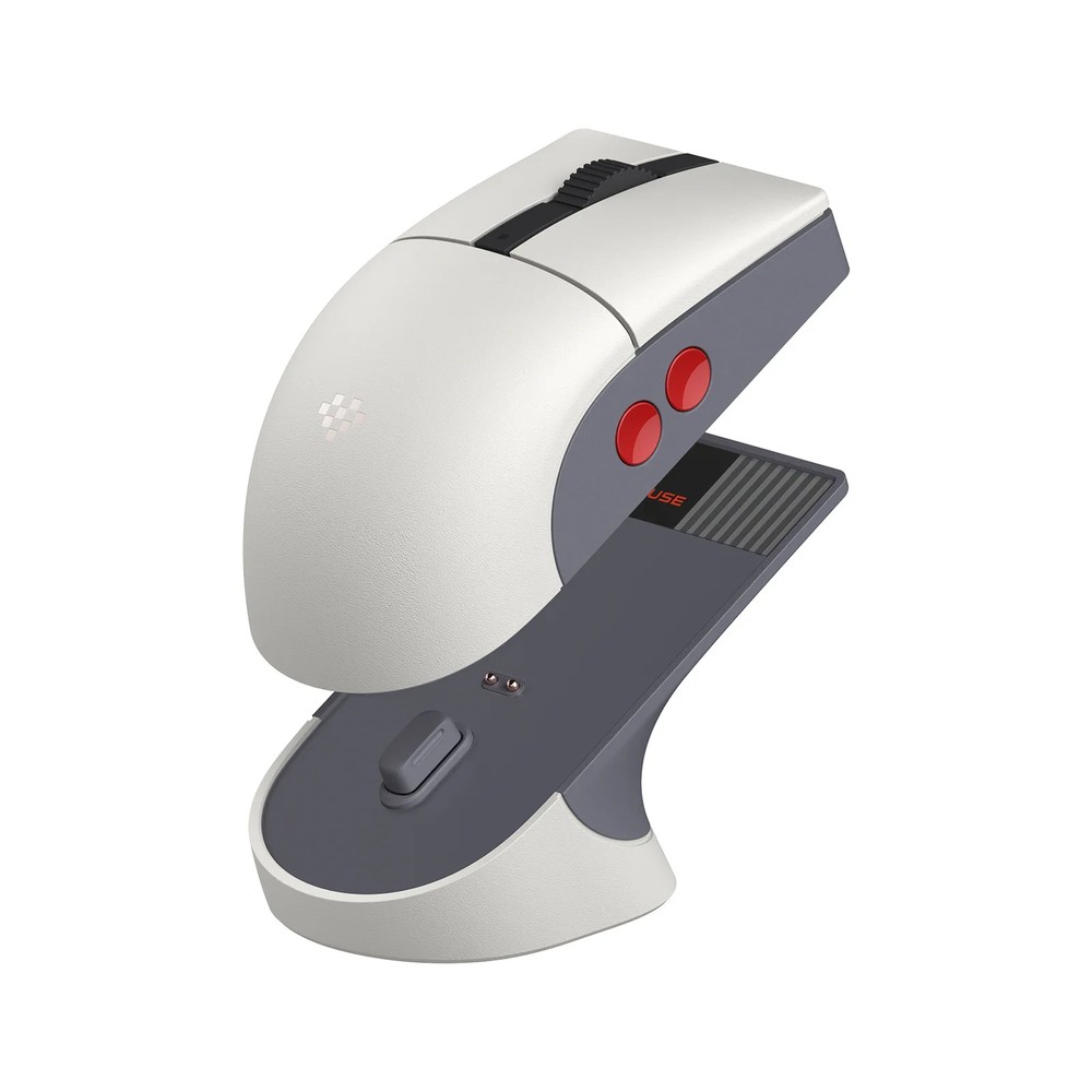 8BitDo Retro R8 Wireless Gaming Mouse with 4K Polling Charging Dock