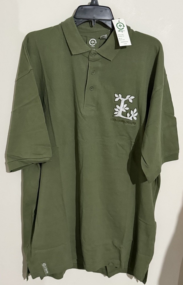 Vintage LRG Polo Shirt Short Sleeve Lifted Research Group XL Deadstock NWT