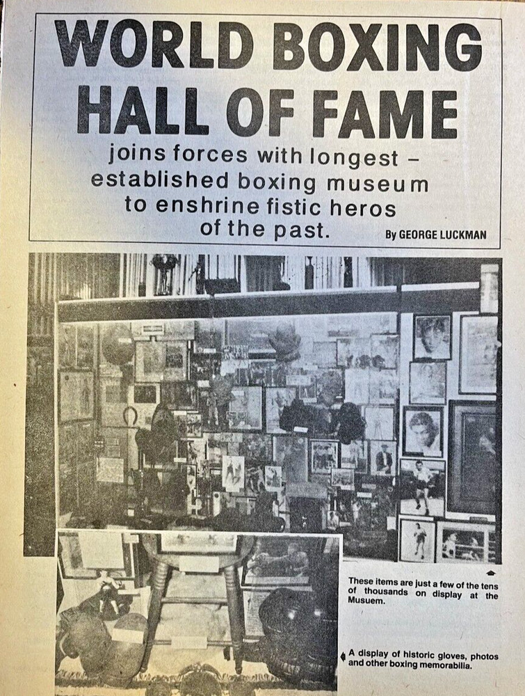 1980 World Boxing Hall of Fame Los Angeles