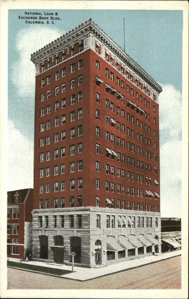 National Loan & Exchange Building Columbia South Carolina SC 1920s