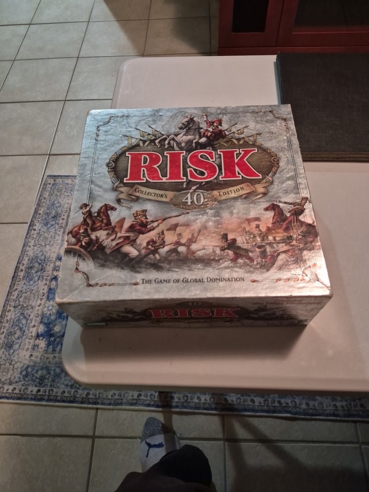 1999 Hasbro Risk 40th Anniversary Collector's Edition Board Game