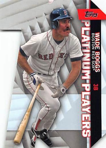 2021 Topps #PDC-20 Wade Boggs Platinum Players Die Cut