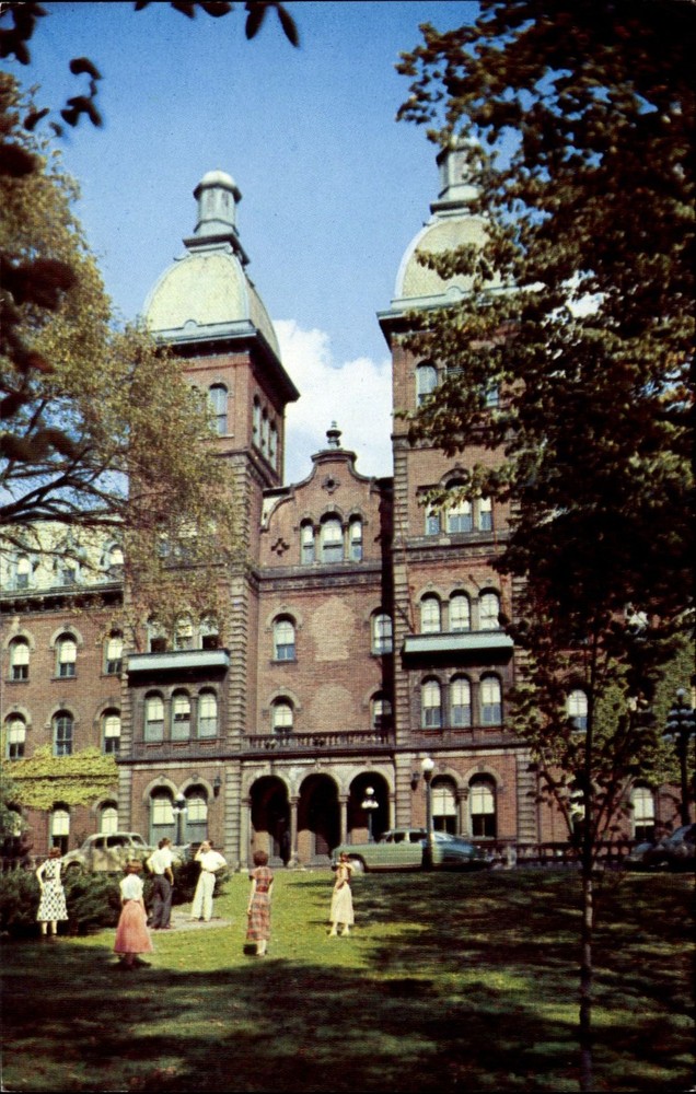 Washington and Jefferson College ~ Washington Pennsylvania ~ 1950s cars fashion