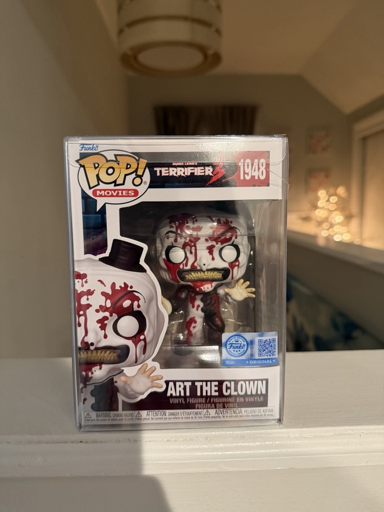 Funko Pop! Vinyl: Terrifier Art the Clown Entertainment Earth (Exclusive) #1948