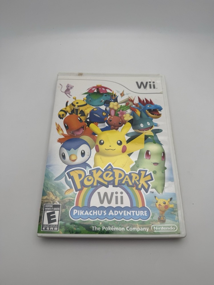 Pokepark Wii Pikachus Adventure - Nintendo Wii Cib W/Manual - Tested