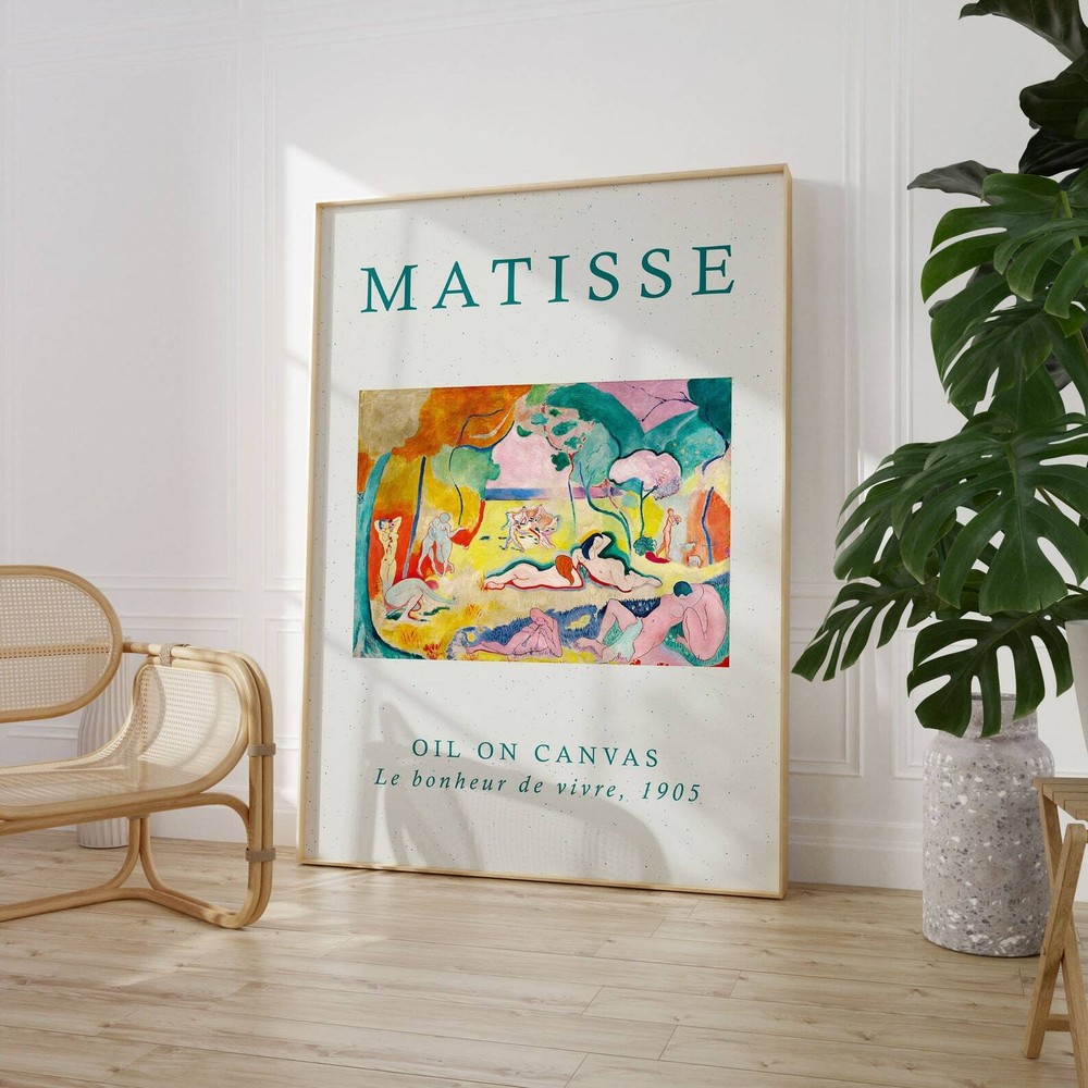 Matisse Poster Matisse Paintings Vintage 1905 Poster Matisse Vintage Poster