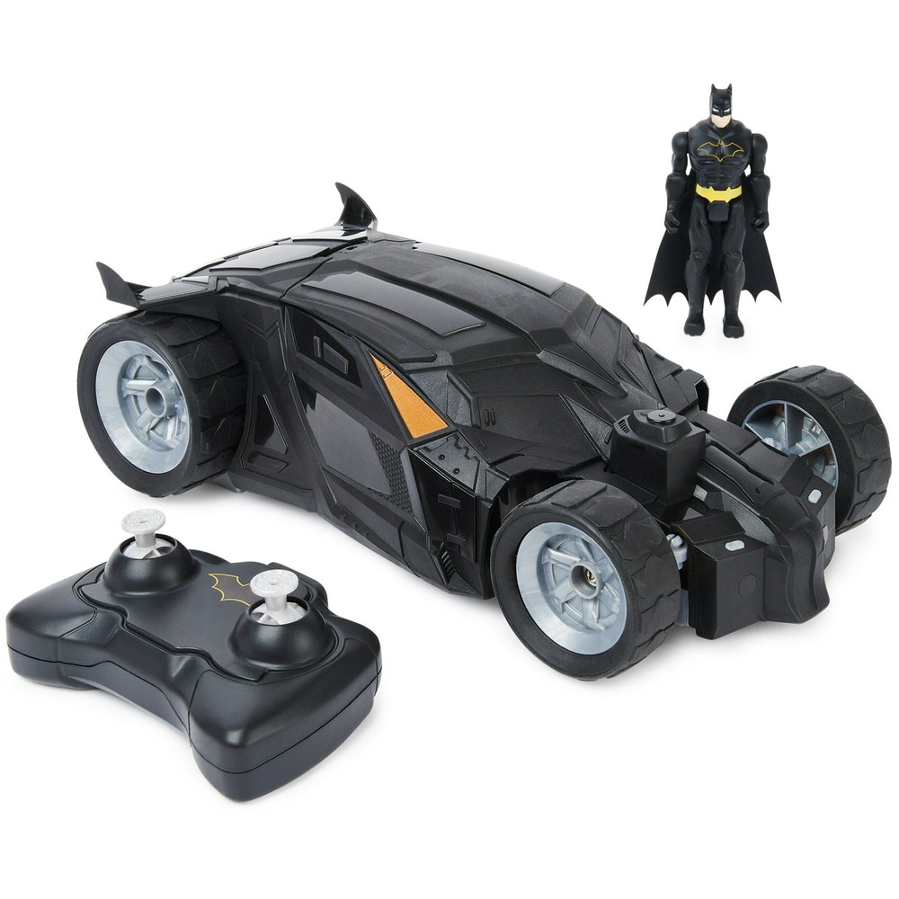 Batman RC Batmobile with Action Figure for Kids Age 4+  