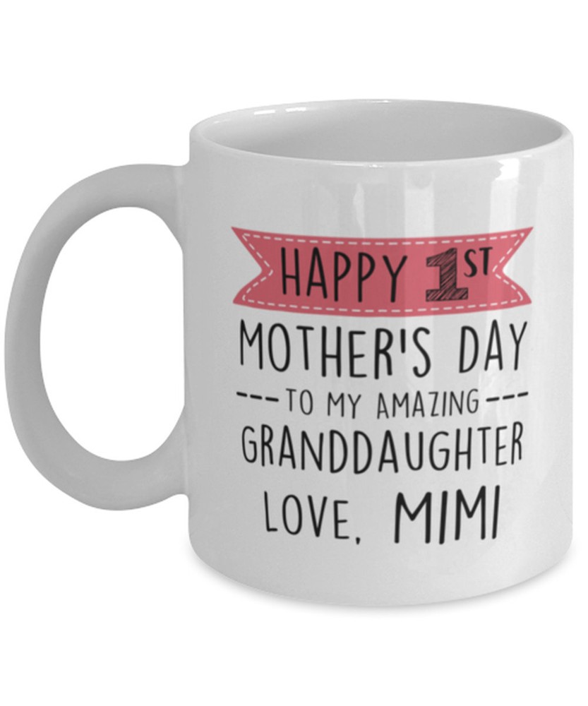 Mothers Day Gift Mug For Granddaughter From Mimi First Time Grandma