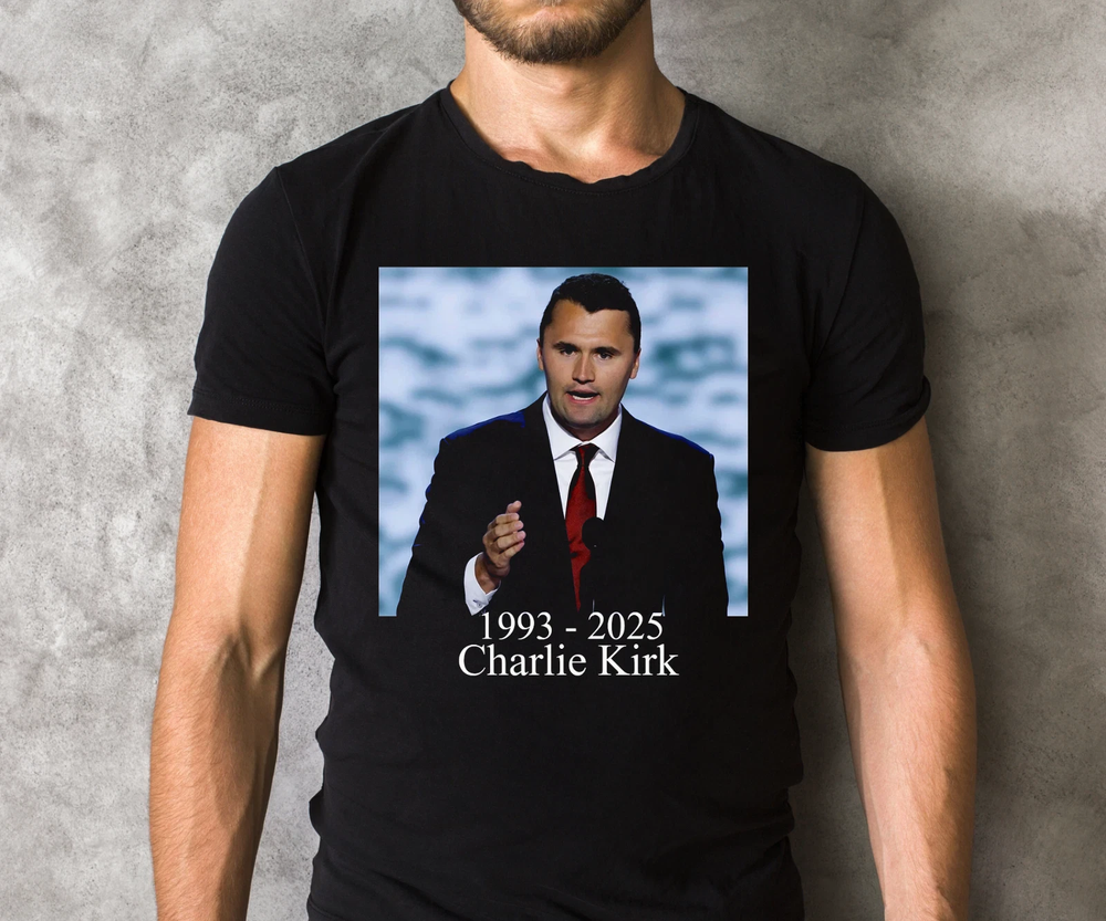 Charlie Kirk Freedom Memorial T Shirt
