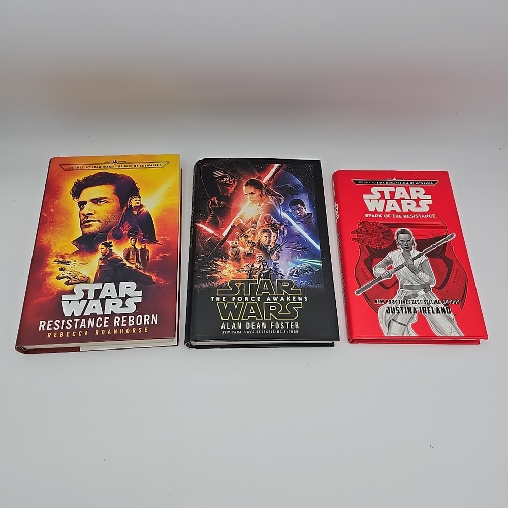 Star Wars The Force Awakens, Resistance Reborn, Spark Of The Resistance 3 Books