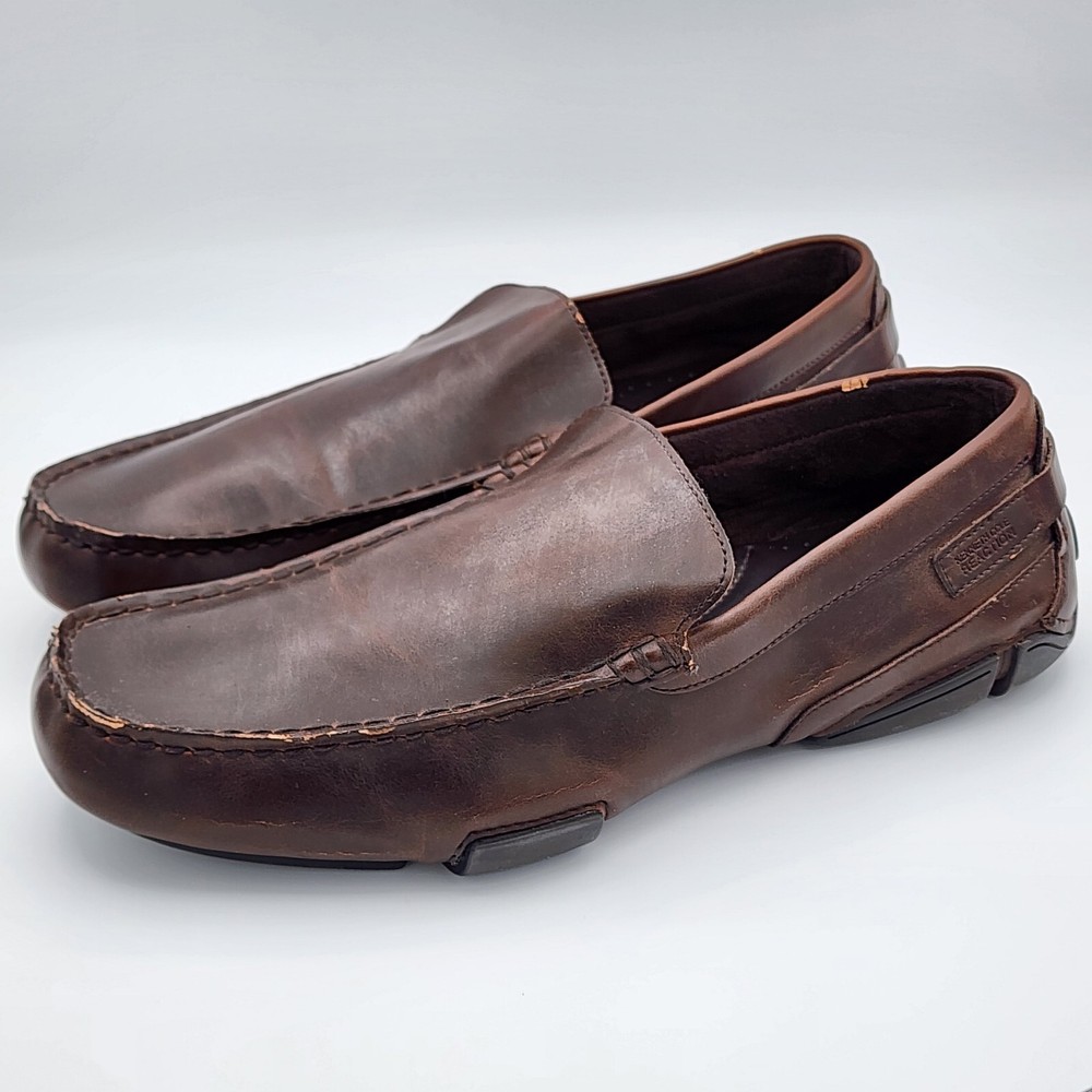 Kenneth Cole Reaction Brown Driving Loafer Men's Shoes Sz 11 M.