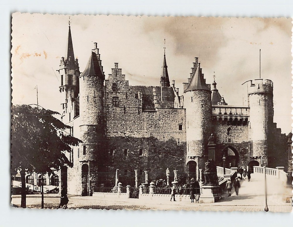 Postcard Het Steen Antwerp Belgium