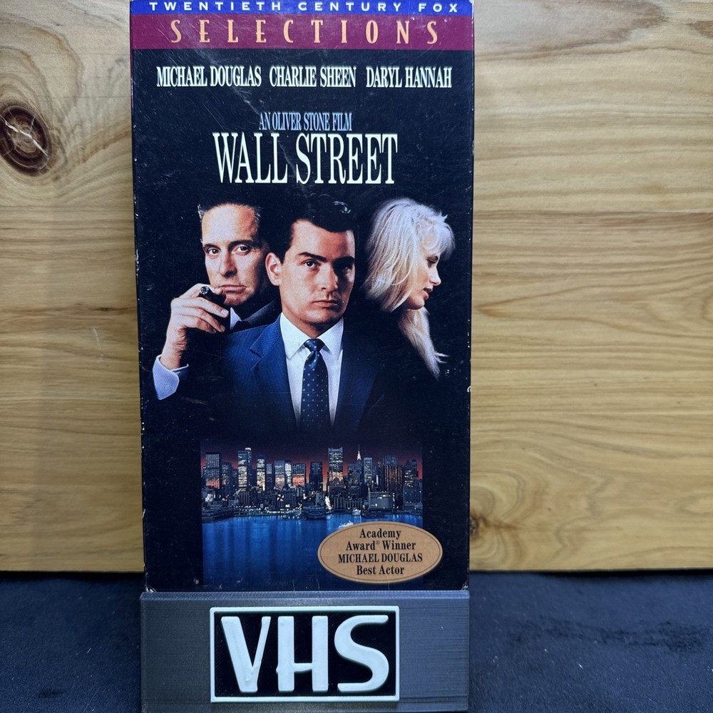 Wall Street (VHS, 1996) * Buy 2 Get 1 Free -  Bundle Shipping Discount