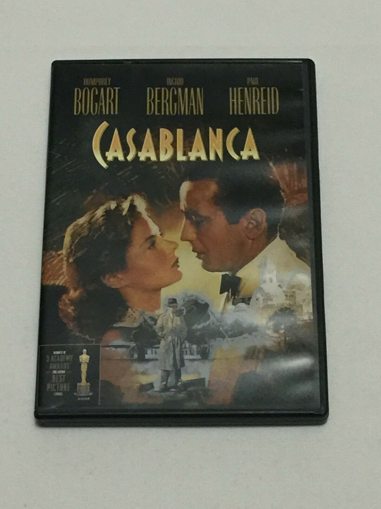 CASABLANCA - 2009 DVD - Humphrey Bogart, Ingrid Bergman, Paul Henreid