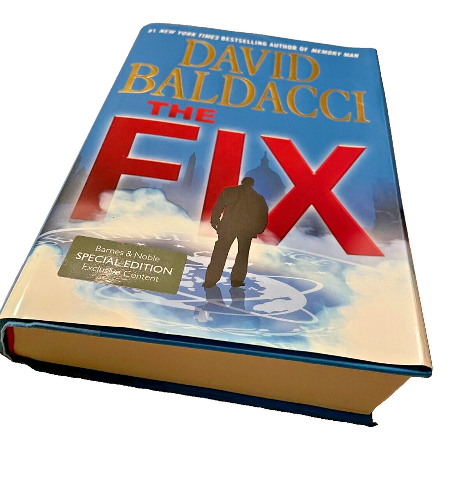 David Baldacci *THE FIX* HC/DJ 1st Edition - Great Condition