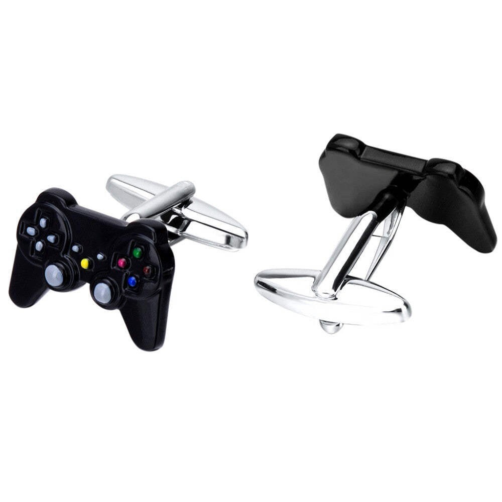 Savoyshi Men's Game Controller Cufflinks for Shirts
