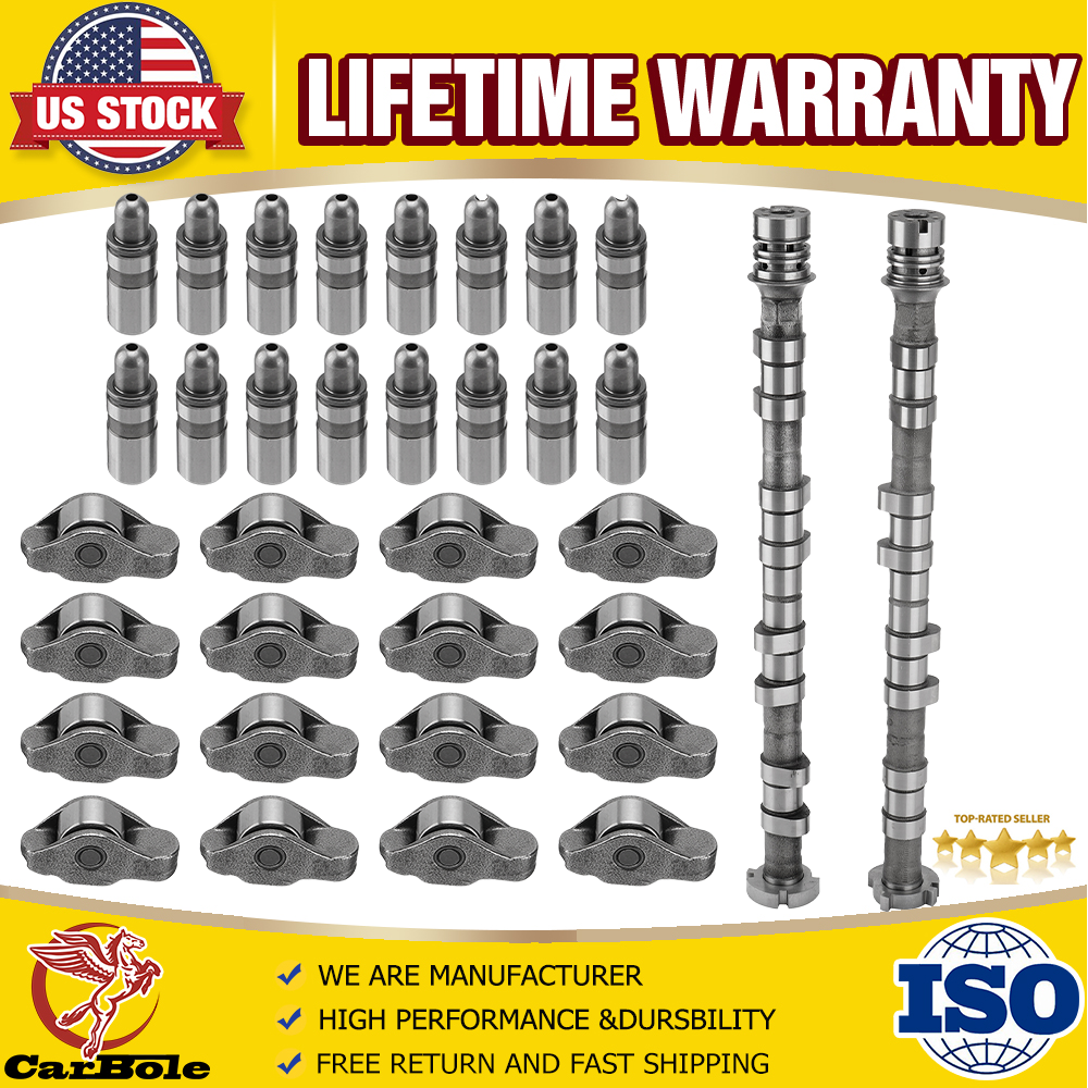 Intake Exhaust Cam+Rocker Arms & Lifters For Buick LaCrosse Chevy Equinox Saturn