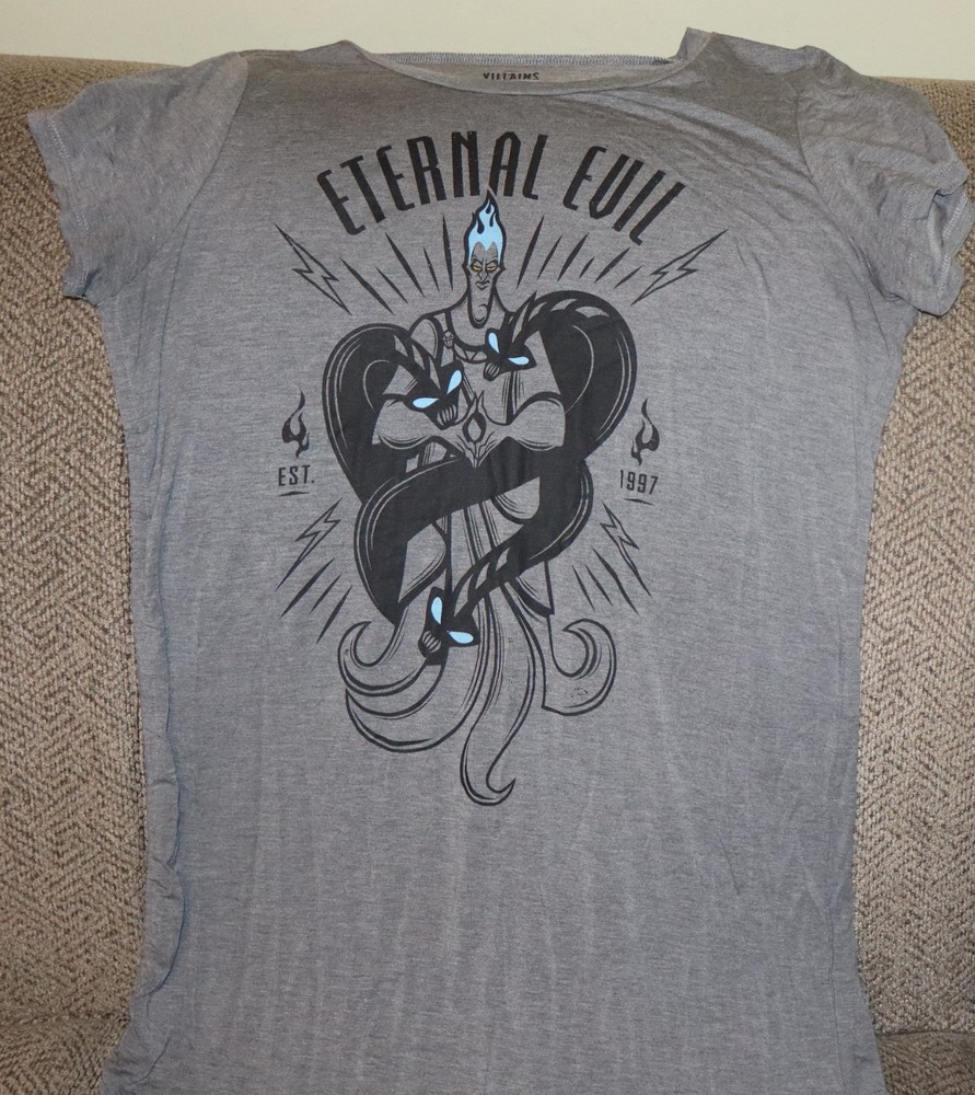 Women's Disney Villains Hercules Hades Eternal Evil Shirt Torrid Size 0