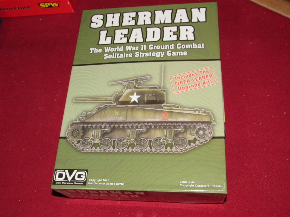 DVG: Sherman Leader: Unpunched - no upgrade kit