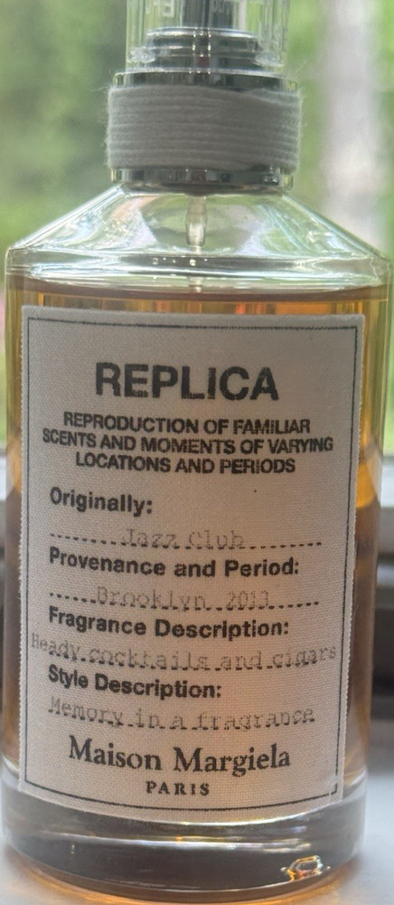 Maison Margiela Replica Jazz Club Eau de Toilette Spray, Regular Size 3.4 fl oz