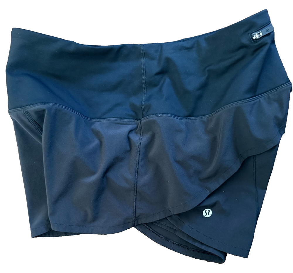 Lululemon Speed Up Low Rise Black  2.5
