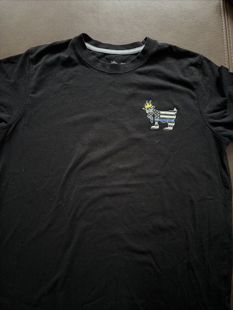 Goat, Usa, Youth Large Back The Blue T-Shirt