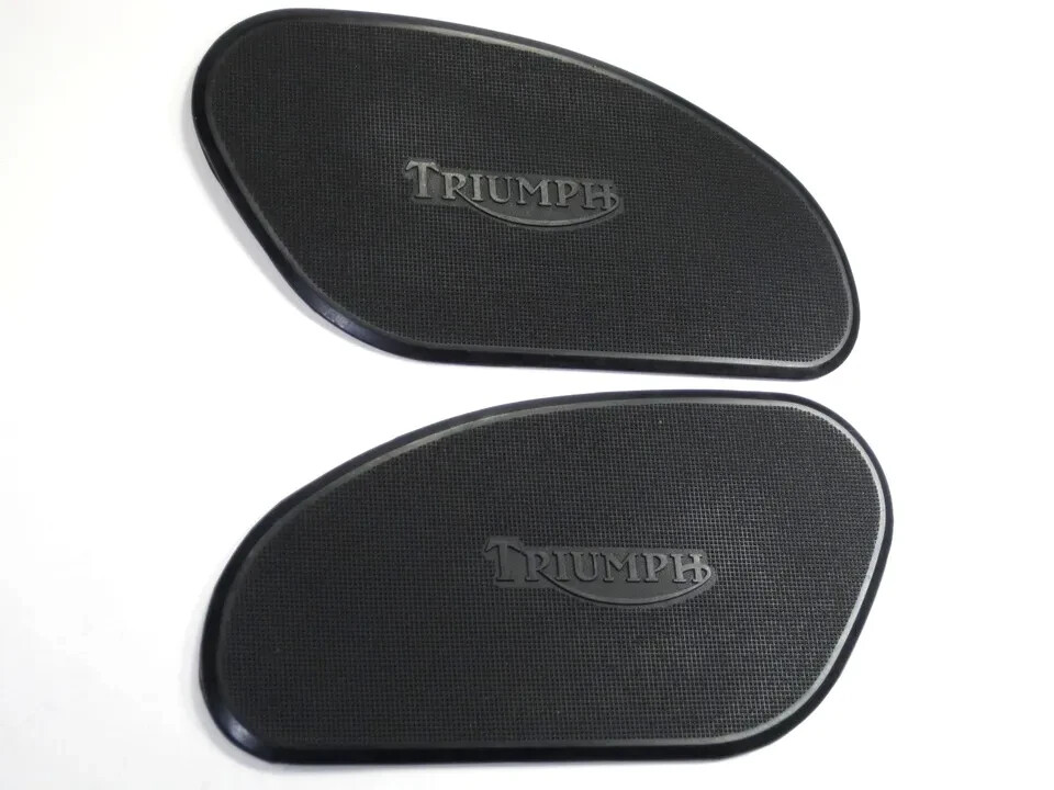 TRIUMPH gas tank rubber KNEEPADS 1965 66 67 thin knee pads set 82-5401
