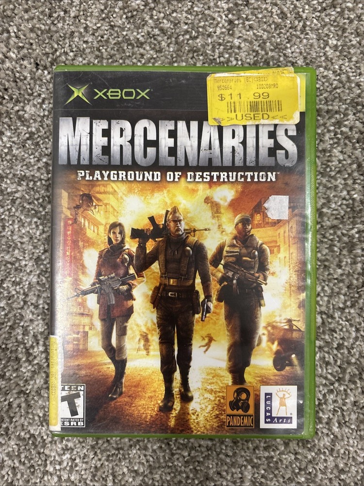 Mercenaries: Playground of Destruction (Microsoft Xbox, 2005)